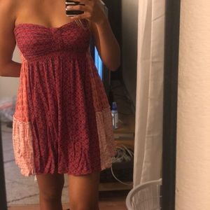 Boho FP strapless dress